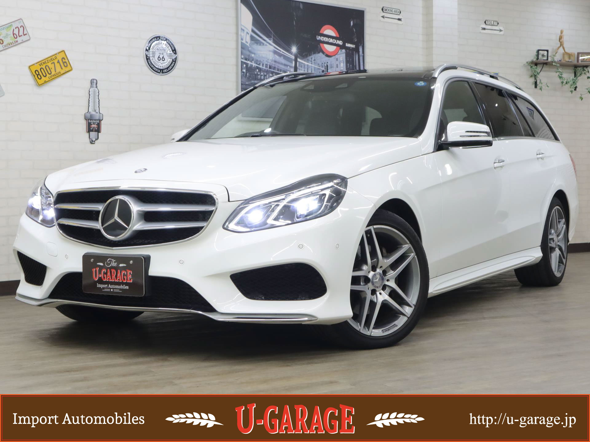 MB E220 BlueTEC Wagon AVG., AMG Sport and Radar S. PKG, Sunroof, Leather seats, Keyless Go, 32,200miles, White, Late 2015y