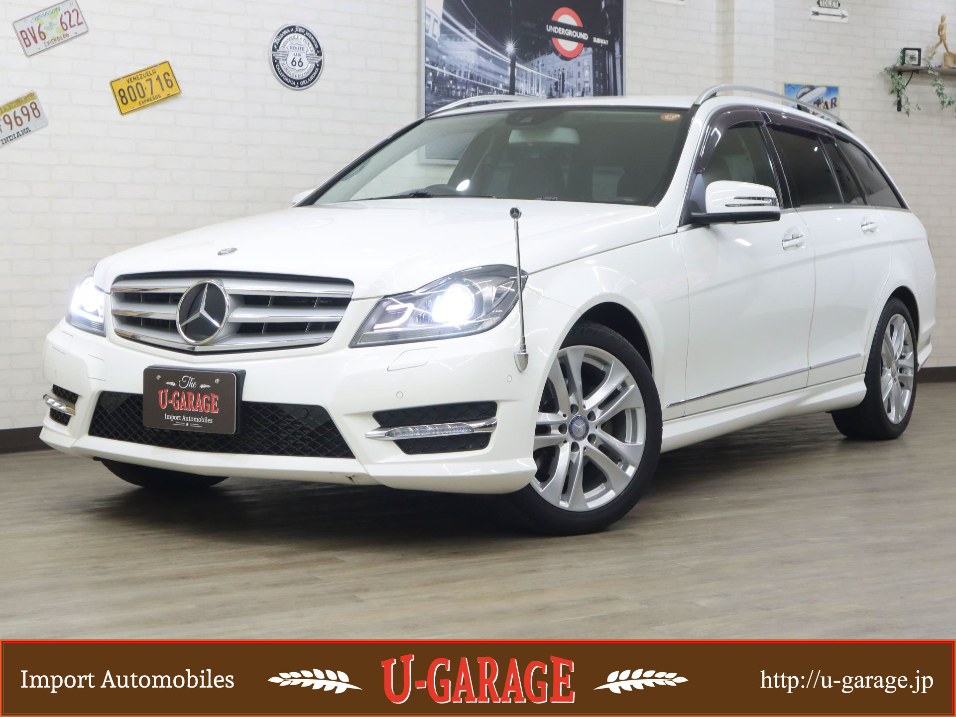 MB C180 Wagon AVG. AMG-Sport PKG, Radar Safety, ACC, Keyless Go, Power Back Door, 27,200miles, White, 2014y