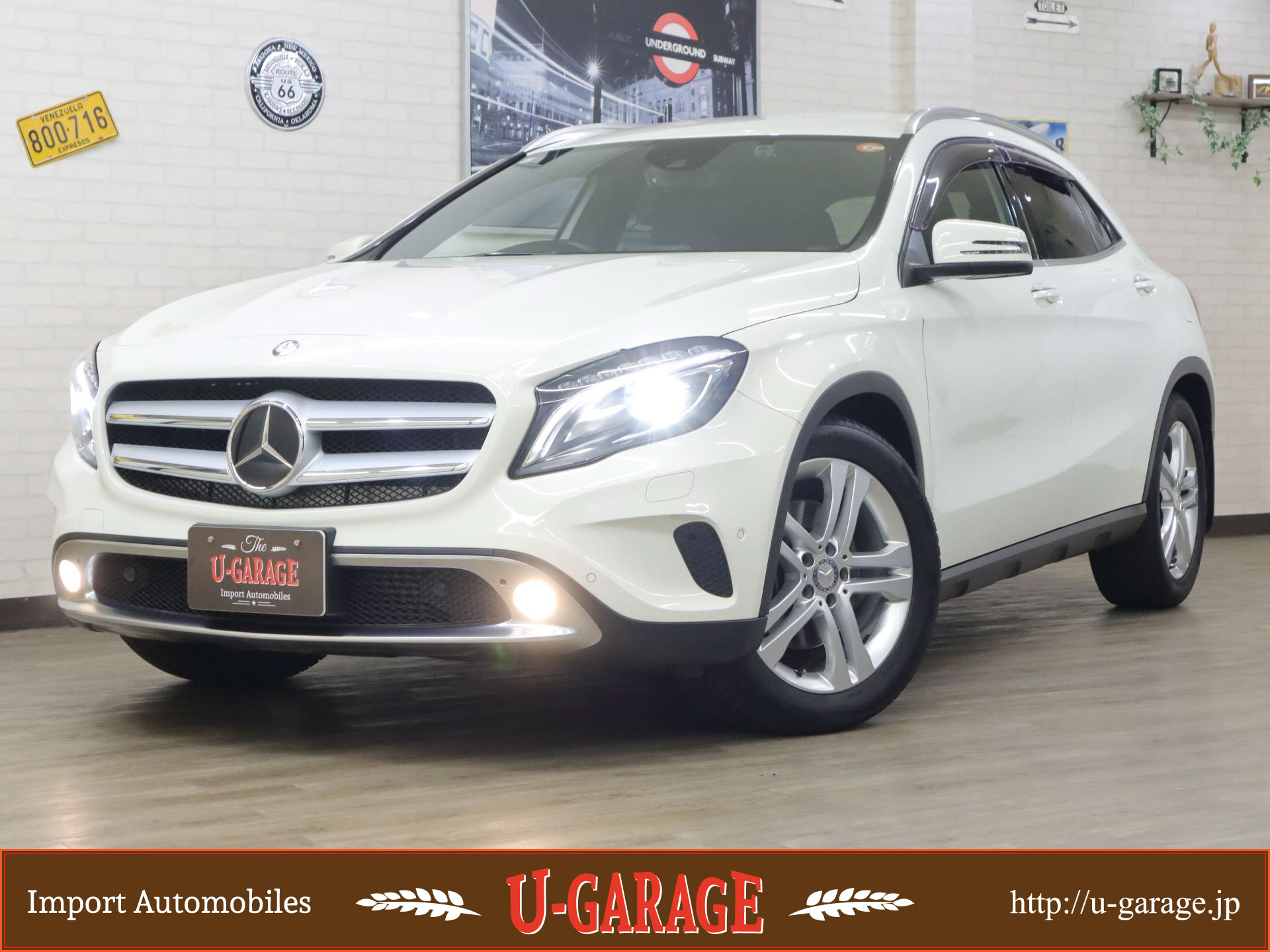 MB GLA250 4-MATIC, Radar Safety Package, Key less go, Half leather seats, Power back door, 18inch AW, 32,500miles, White, 2015y