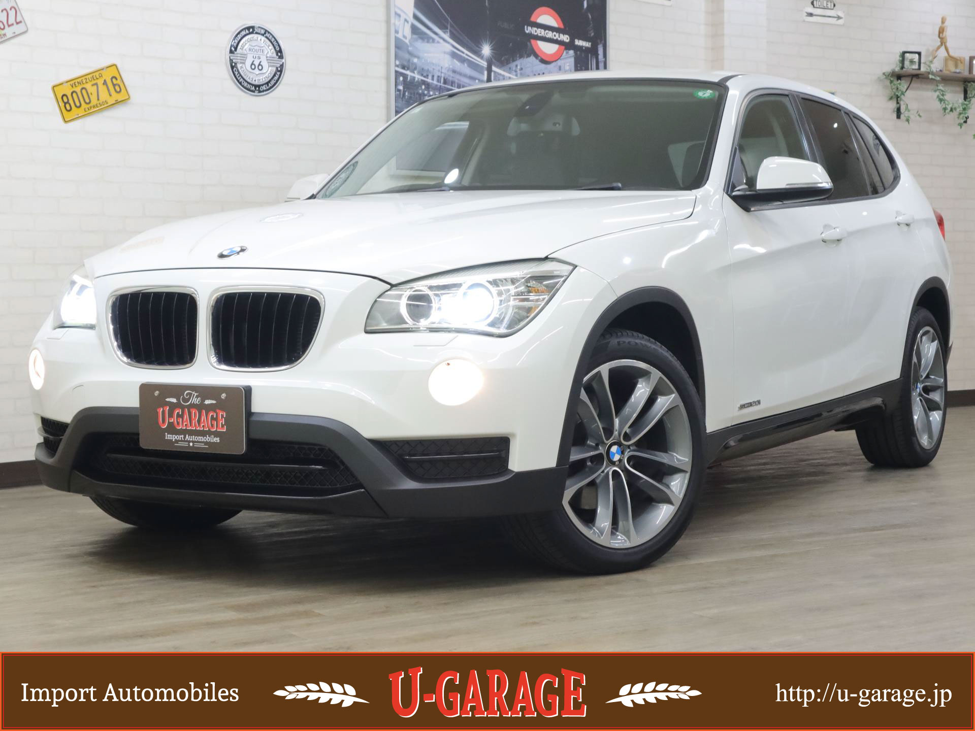 BMW X1 sDrive20i Sport, 8-Speed AT, Electronic power steering, 18-inch AW, iDrive Navi, 21,100miles, White, 2015y